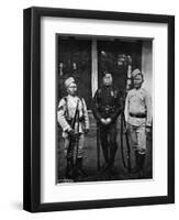 Types of Uniform of the 44th Gurkhas, 1896-Bourne & Shepherd-Framed Premium Giclee Print