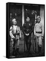 Types of Uniform of the 44th Gurkhas, 1896-Bourne & Shepherd-Framed Stretched Canvas