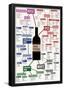 Types of Wine Chart-null-Framed Poster