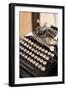 Typewriter, Buttons, Alphabet-Nikky Maier-Framed Photographic Print