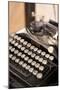 Typewriter, Buttons, Alphabet-Nikky Maier-Mounted Photographic Print