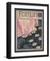 Typewriter Keys on the Cover of a Magazine-null-Framed Photographic Print