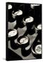 Typewriter Keys-null-Framed Stretched Canvas