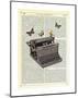 Typewriter-Marion Mcconaghie-Mounted Art Print