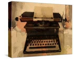 Typewriter-Irena Orlov-Stretched Canvas