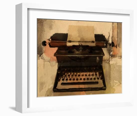 Typewriter-Irena Orlov-Framed Art Print