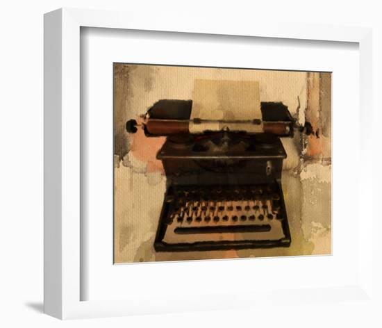 Typewriter-Irena Orlov-Framed Art Print