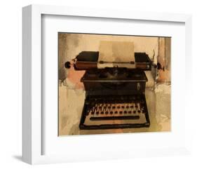 Typewriter-Irena Orlov-Framed Art Print