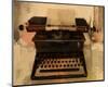 Typewriter-Irena Orlov-Mounted Art Print