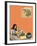 Typewriters-Harry Green-Framed Premium Giclee Print