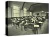 Typewriting Class, Bow and Bromley Commercial Institute, London, 1924-null-Stretched Canvas