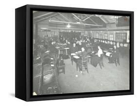 Typewriting Examination Class, Queens Road Evening Institute, London, 1908-null-Framed Stretched Canvas