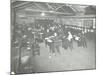 Typewriting Examination Class, Queens Road Evening Institute, London, 1908-null-Mounted Photographic Print