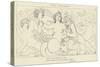 Typhaon, Echidna, Geryon-John Flaxman-Stretched Canvas