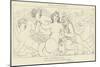 Typhaon, Echidna, Geryon-John Flaxman-Mounted Giclee Print