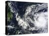 Typhoon Bopha in the Western Pacific Ocean-null-Stretched Canvas