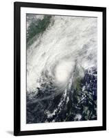 Typhoon Bopha over the South China Sea-null-Framed Photographic Print