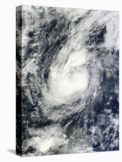 Typhoon Bopha over the South China Sea-null-Stretched Canvas