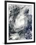 Typhoon Bopha over the South China Sea-null-Framed Photographic Print