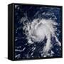 Typhoon Bopha Southeast of the Philippines-null-Framed Stretched Canvas