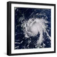 Typhoon Bopha Southeast of the Philippines-null-Framed Photographic Print