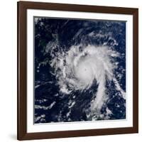 Typhoon Bopha Southeast of the Philippines-null-Framed Photographic Print