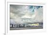 Typhoon clouds over new skyline of Hangzhou city, Hangzhou, Zhejiang, China, Asia-Andreas Brandl-Framed Photographic Print