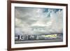 Typhoon clouds over new skyline of Hangzhou city, Hangzhou, Zhejiang, China, Asia-Andreas Brandl-Framed Photographic Print