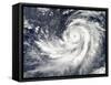 Typhoon Francisco Southwest of Guam-null-Framed Stretched Canvas