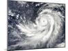 Typhoon Francisco Southwest of Guam-null-Mounted Photographic Print