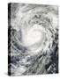 Typhoon Haiyan in the Middle of the South China Sea-null-Stretched Canvas