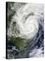 Typhoon Haiyan in the South China Sea Approaching Vietnam-null-Stretched Canvas