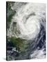 Typhoon Haiyan in the South China Sea Approaching Vietnam-null-Stretched Canvas