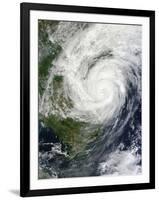 Typhoon Haiyan in the South China Sea Approaching Vietnam-null-Framed Photographic Print