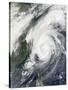 Typhoon Haiyan Northeast of Taiwan-null-Stretched Canvas