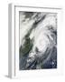 Typhoon Haiyan Northeast of Taiwan-null-Framed Premium Photographic Print