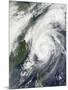 Typhoon Haiyan Northeast of Taiwan-null-Mounted Photographic Print