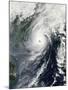 Typhoon Krosa in the South China Sea-null-Mounted Photographic Print