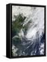 Typhoon Krosa in the South China Sea-null-Framed Stretched Canvas