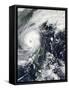 Typhoon Krosa over the Phillippines-null-Framed Stretched Canvas