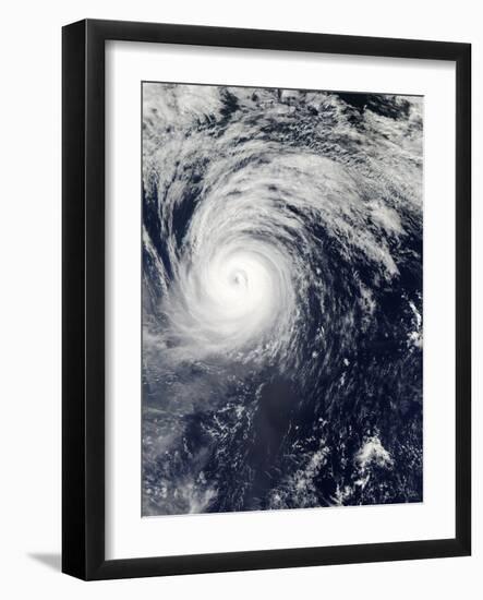 Typhoon Lekima in the Pacific Ocean-null-Framed Premium Photographic Print