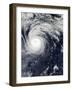 Typhoon Lekima in the Pacific Ocean-null-Framed Photographic Print