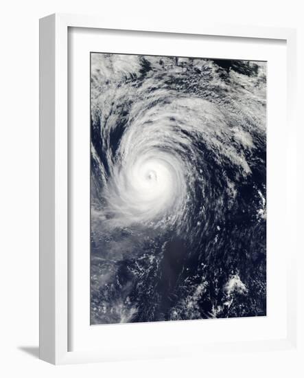 Typhoon Lekima in the Pacific Ocean-null-Framed Photographic Print