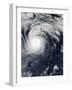 Typhoon Lekima in the Pacific Ocean-null-Framed Photographic Print