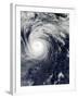 Typhoon Lekima in the Pacific Ocean-null-Framed Photographic Print