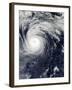 Typhoon Lekima in the Pacific Ocean-null-Framed Photographic Print