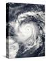 Typhoon Nida in the Pacific Ocean-null-Stretched Canvas