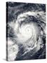Typhoon Nida in the Pacific Ocean-null-Stretched Canvas
