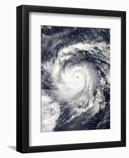 Typhoon Nida in the Pacific Ocean-null-Framed Premium Photographic Print