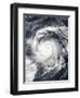 Typhoon Nida in the Pacific Ocean-null-Framed Photographic Print